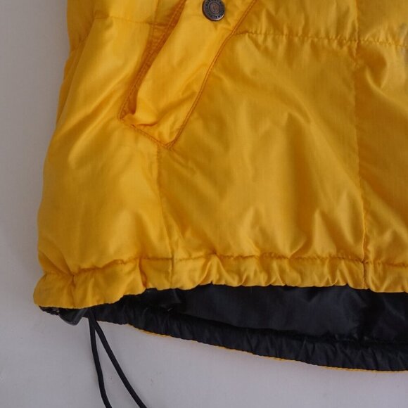 Vintage '90S Polo Ralph Lauren Bright Yellow Puffer Down Feather Winter Jacket L - Picture 7 of 15